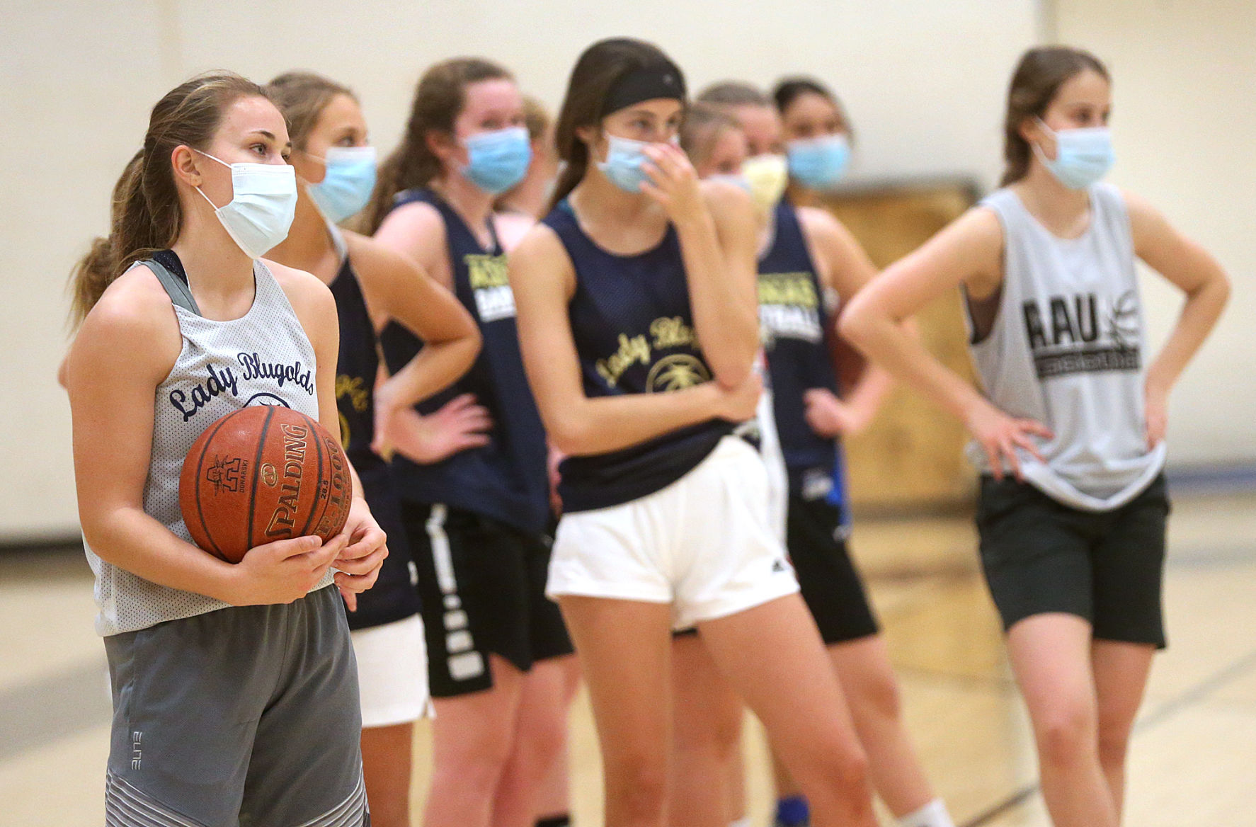 Aquinas Girls Basketball-First Day of Practice